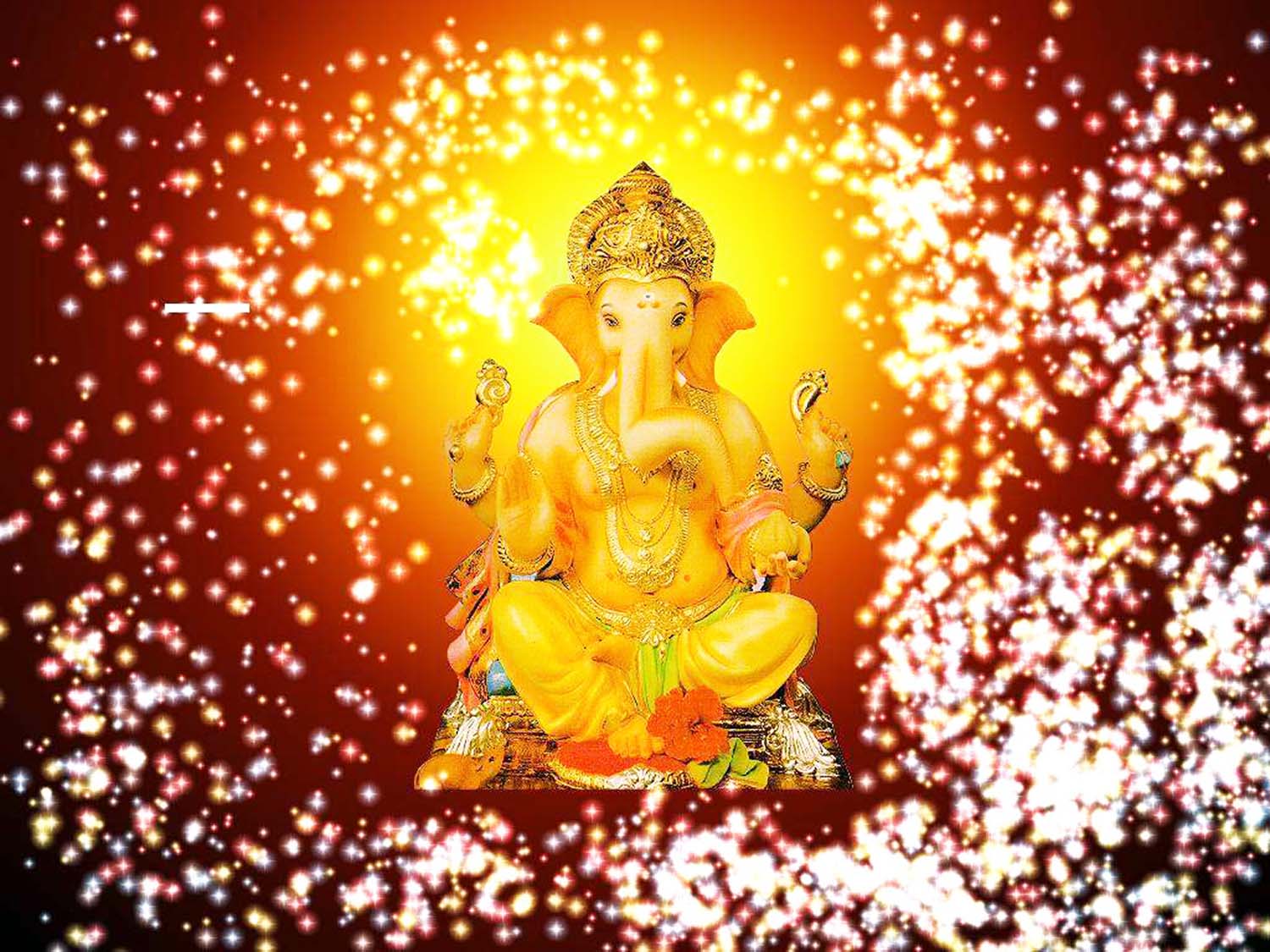 Glowing Vinayaka picture! Glowing Vinayaka picture!