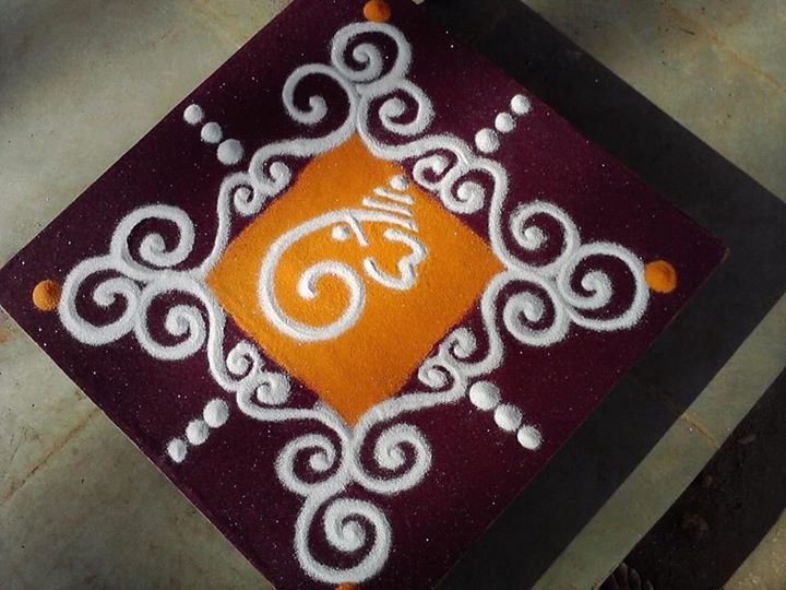 Ganesh rangoli Ganesh rangoli