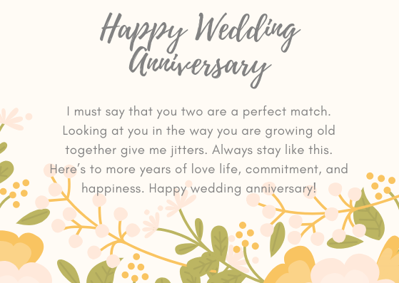 Wedding anniversary greetings for couple Wedding anniversary greetings for couple