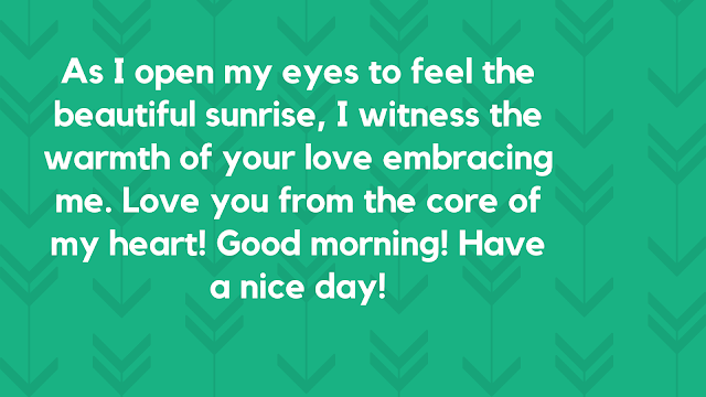 good morning wishes for love