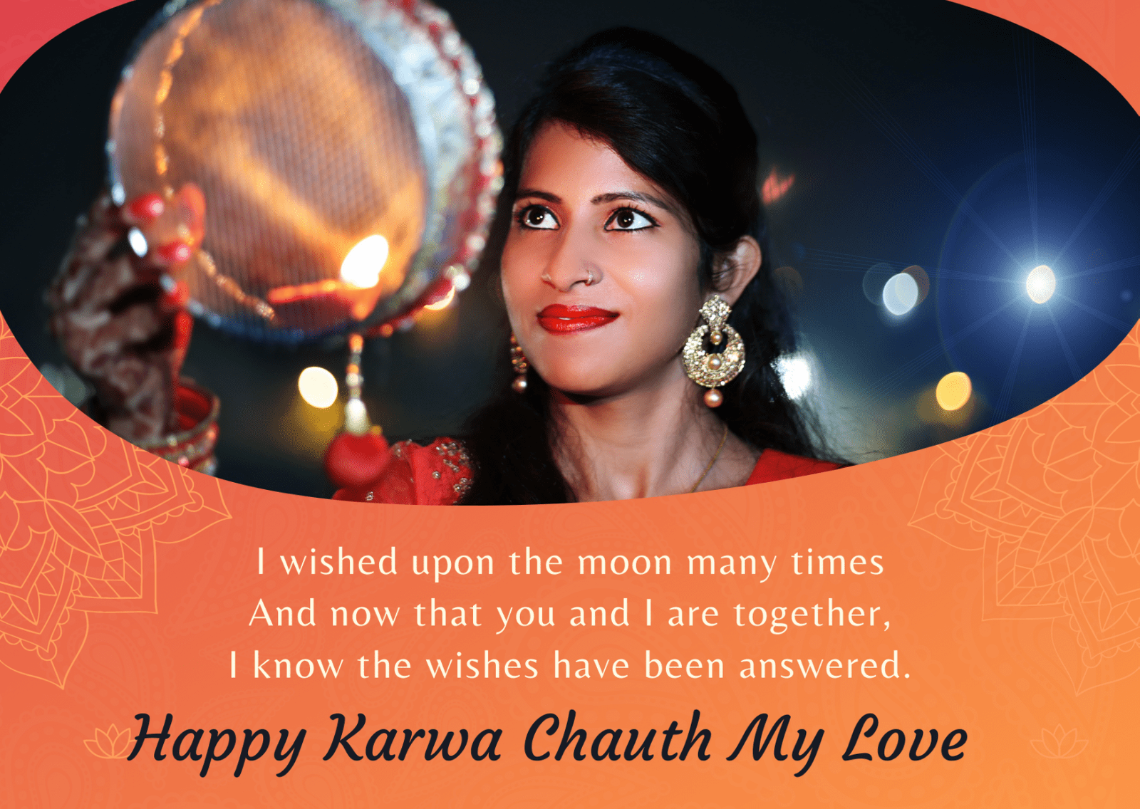 happy karwa chauth to wife happy karwa chauth to wife