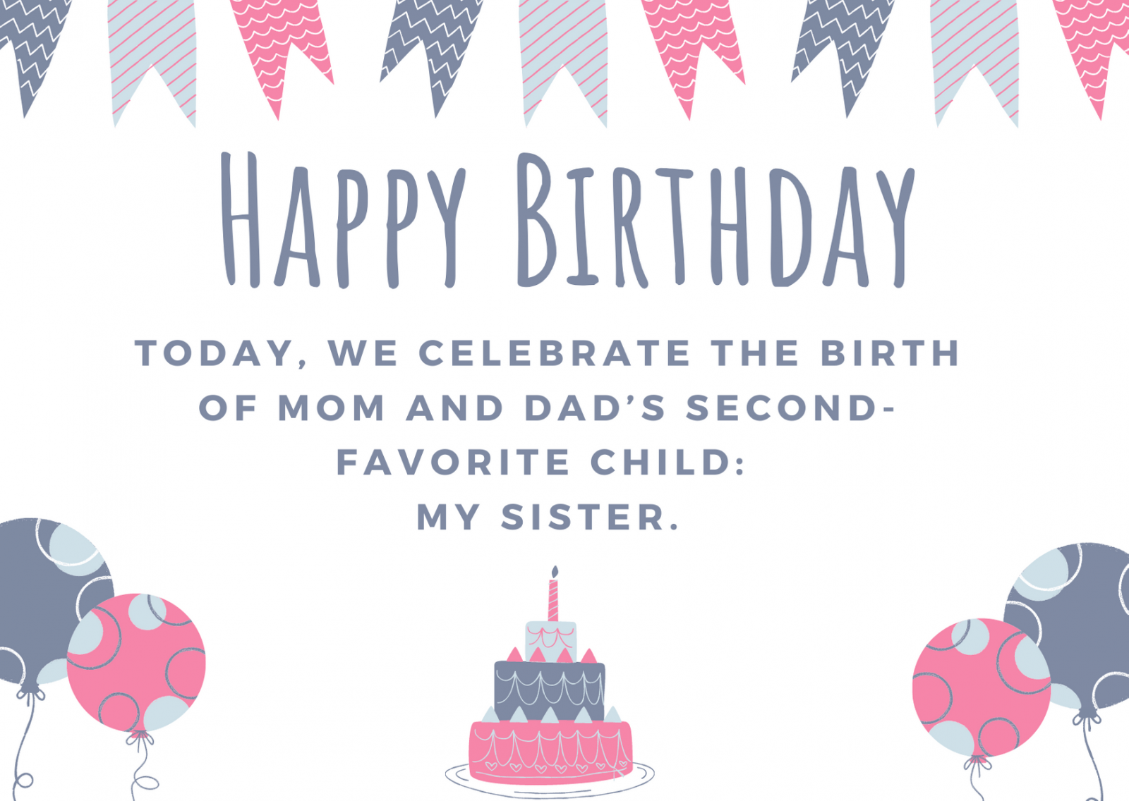 happy bday sister quote