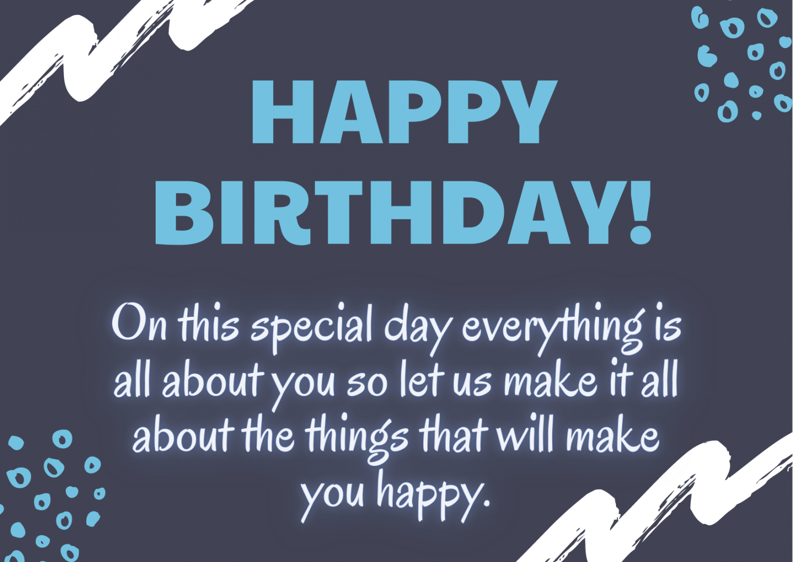 cute birthday wishes for male friend